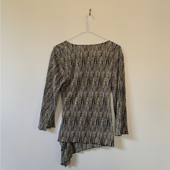 Vintage patterned blouse - Picture 5 of 6